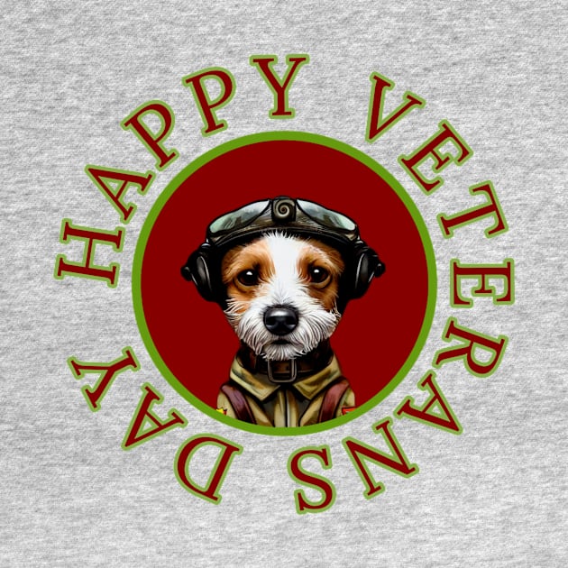 Veterans Day Jack Russell Dog Memorial Design 1 by Edongski303 Teepublic Merch